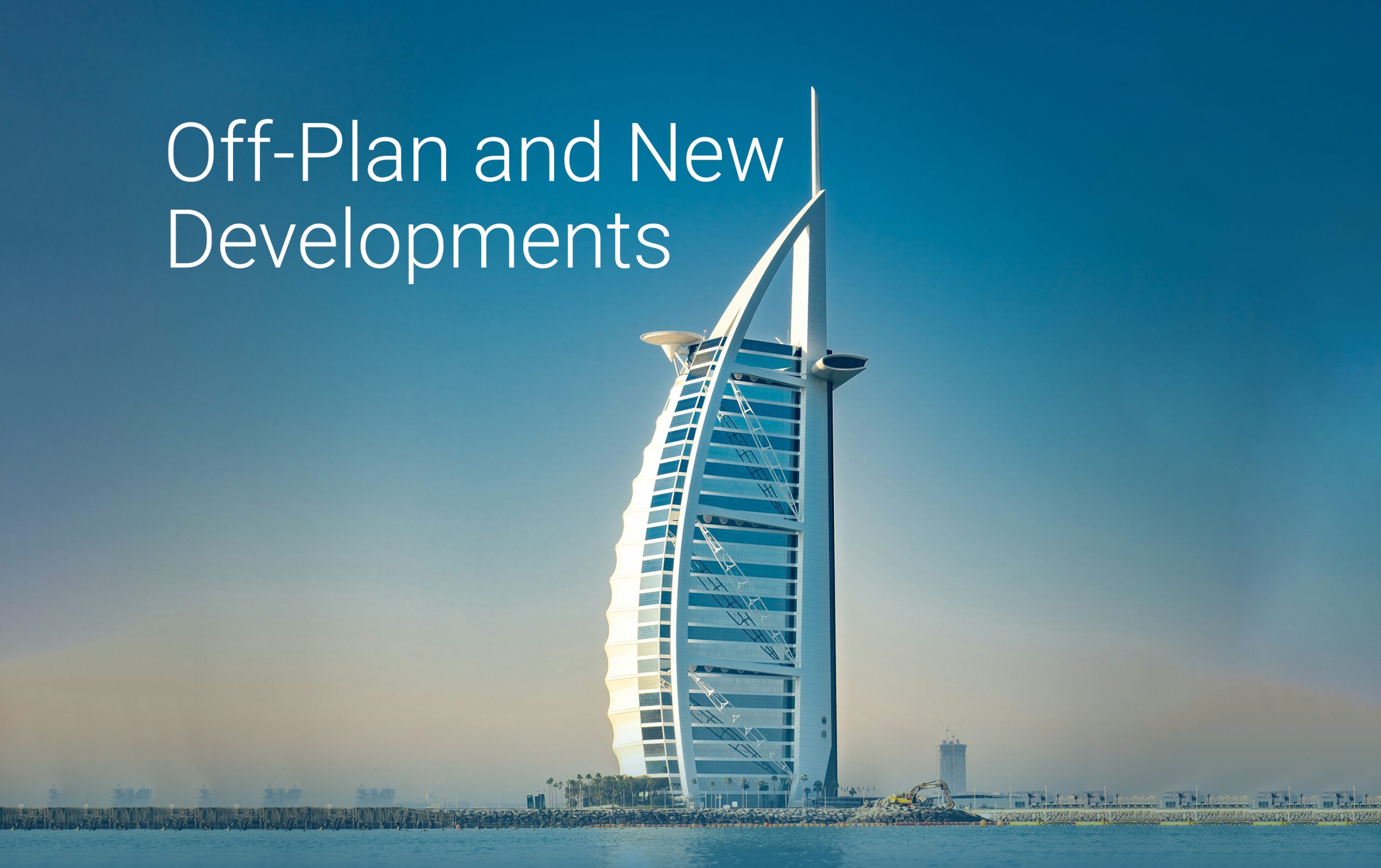 off-plan and new developments